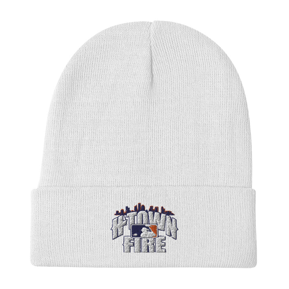HOUSTON FIRE ASTRO THEMED 2023 Embroidered Beanie