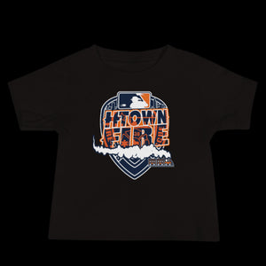 HTOWN FIRE MADE ASTROS THEMED Baby Jersey Short Sleeve Tee