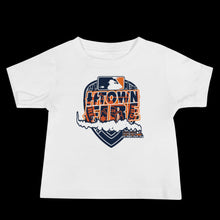 Load image into Gallery viewer, HTOWN FIRE MADE ASTROS THEMED Baby Jersey Short Sleeve Tee