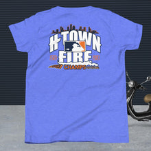 Load image into Gallery viewer, HTOWN FIRE MADE , ASTROS THEMED Youth Short Sleeve T-Shirt