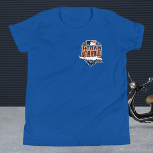 HTOWN FIRE MADE , ASTROS THEMED Youth Short Sleeve T-Shirt