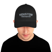 Load image into Gallery viewer, Houston firefighter Structured Twill Cap