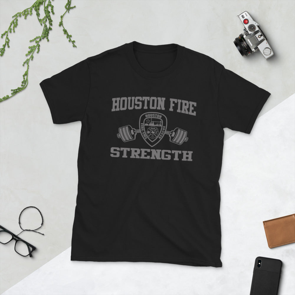 Short-Sleeve Unisex T-Shirt HOUSTON FIRE STRENGTH