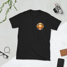 Load image into Gallery viewer, Houston fire department baseball themed Short-Sleeve Unisex T-Shirt