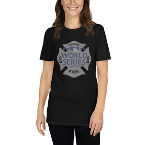 HFD WORLD SERIES THEMED HOUSTON FIRE Short-Sleeve Unisex T-Shirt