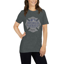 Load image into Gallery viewer, HFD WORLD SERIES THEMED HOUSTON FIRE Short-Sleeve Unisex T-Shirt