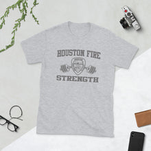 Load image into Gallery viewer, Short-Sleeve Unisex T-Shirt HOUSTON FIRE STRENGTH