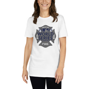 HFD WORLD SERIES THEMED HOUSTON FIRE Short-Sleeve Unisex T-Shirt