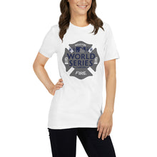 Load image into Gallery viewer, HFD WORLD SERIES THEMED HOUSTON FIRE Short-Sleeve Unisex T-Shirt