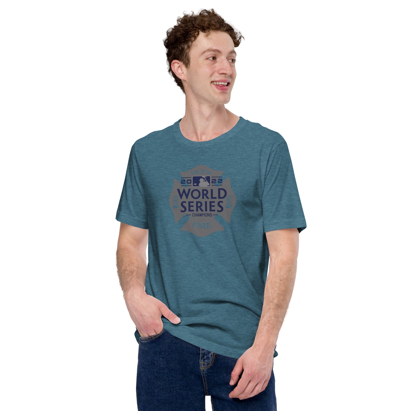 HFD WORLD SERIES THEMED HOUSTON FIRE Unisex t-shirt