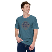 Load image into Gallery viewer, HFD WORLD SERIES THEMED HOUSTON FIRE Unisex t-shirt