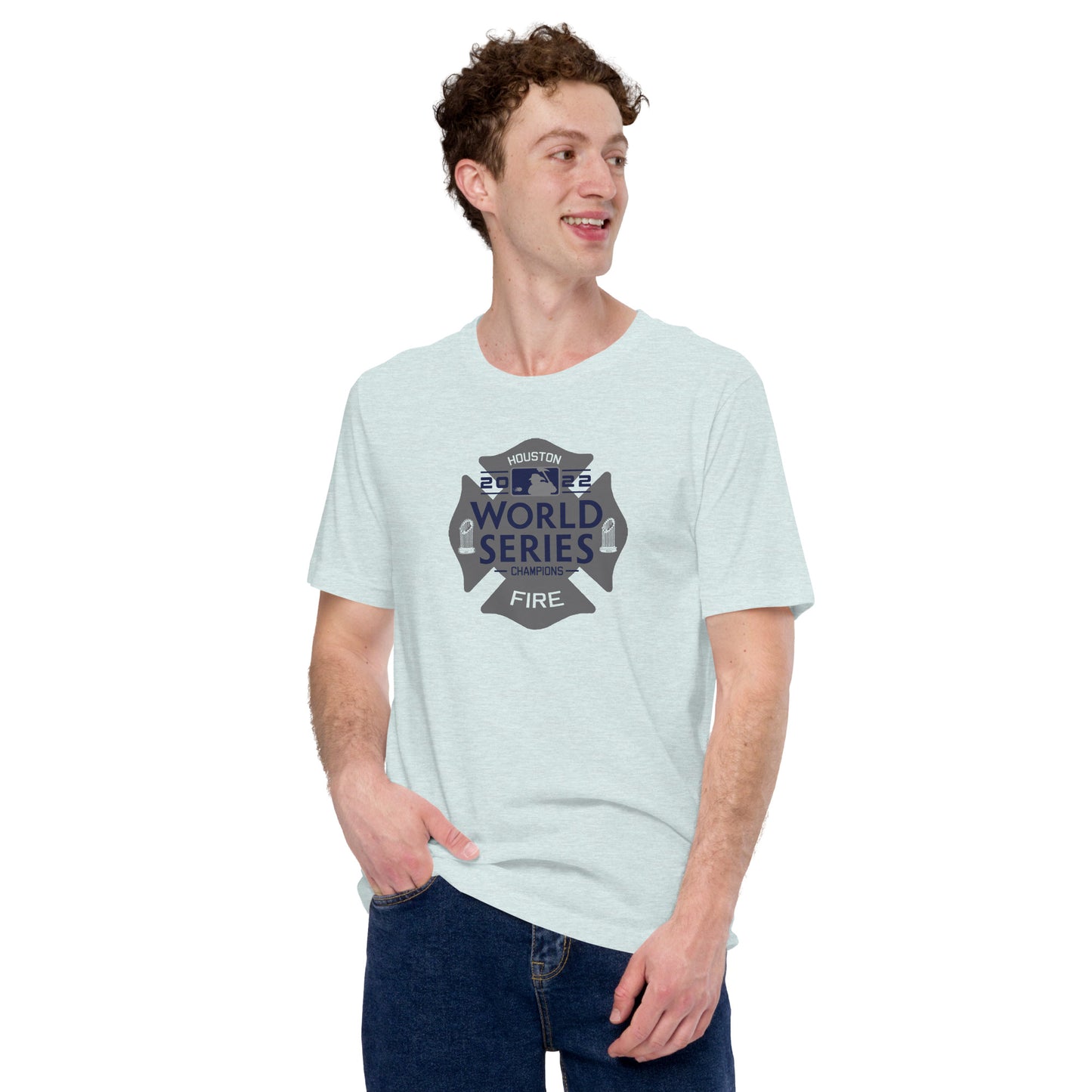 HFD WORLD SERIES THEMED HOUSTON FIRE Unisex t-shirt