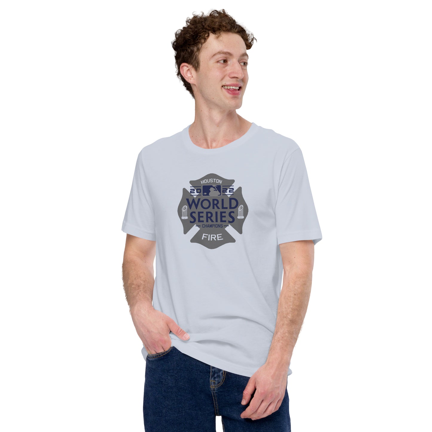 HFD WORLD SERIES THEMED HOUSTON FIRE Unisex t-shirt