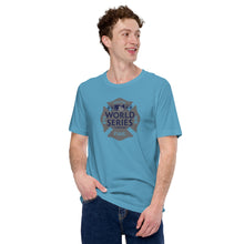 Load image into Gallery viewer, HFD WORLD SERIES THEMED HOUSTON FIRE Unisex t-shirt