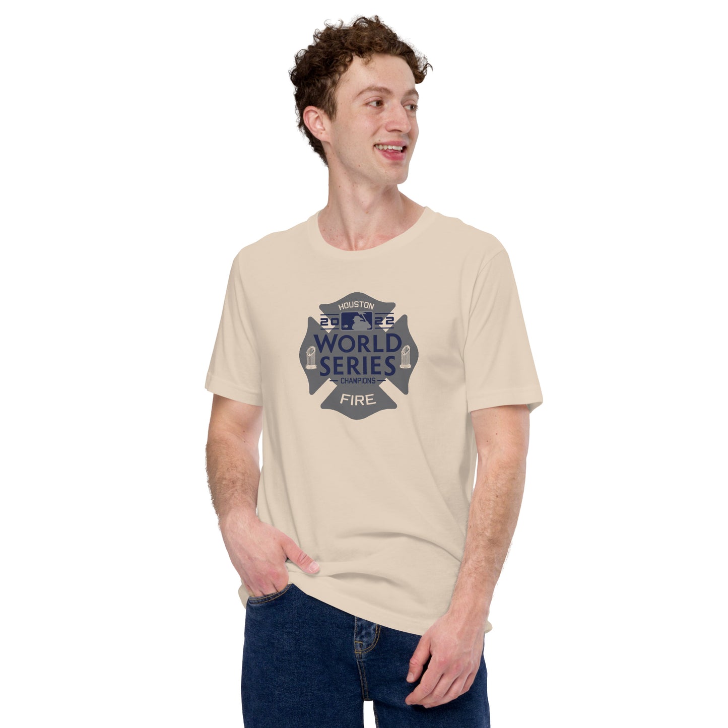 HFD WORLD SERIES THEMED HOUSTON FIRE Unisex t-shirt