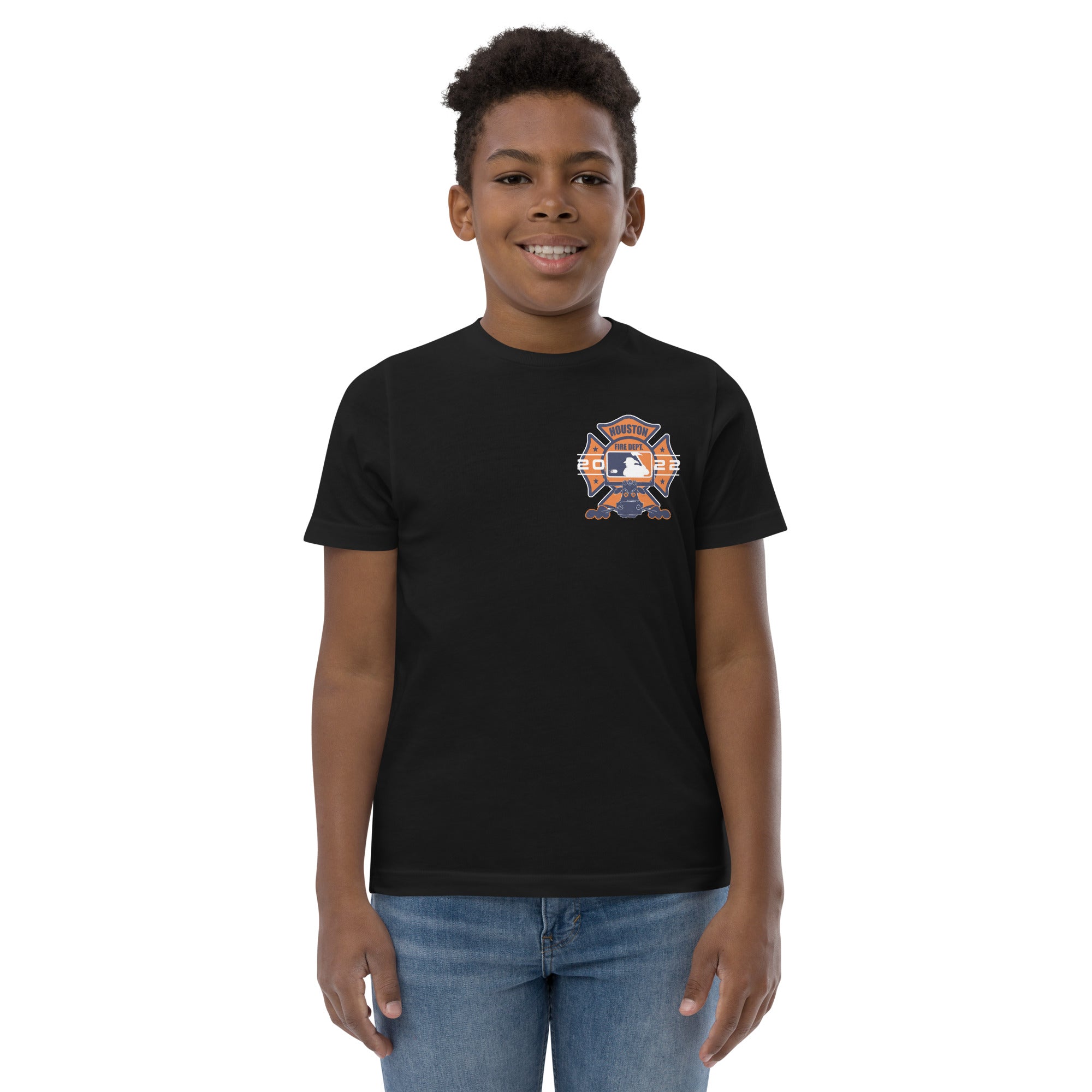 SPACE CITY HFD BASEBALL Youth jersey t-shirt – Houstonfire Shop